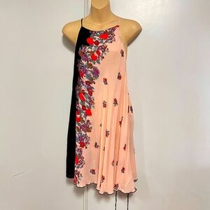 Intimately Free People Size Small Dress Nighty Lounging dress Floral Peonies A1